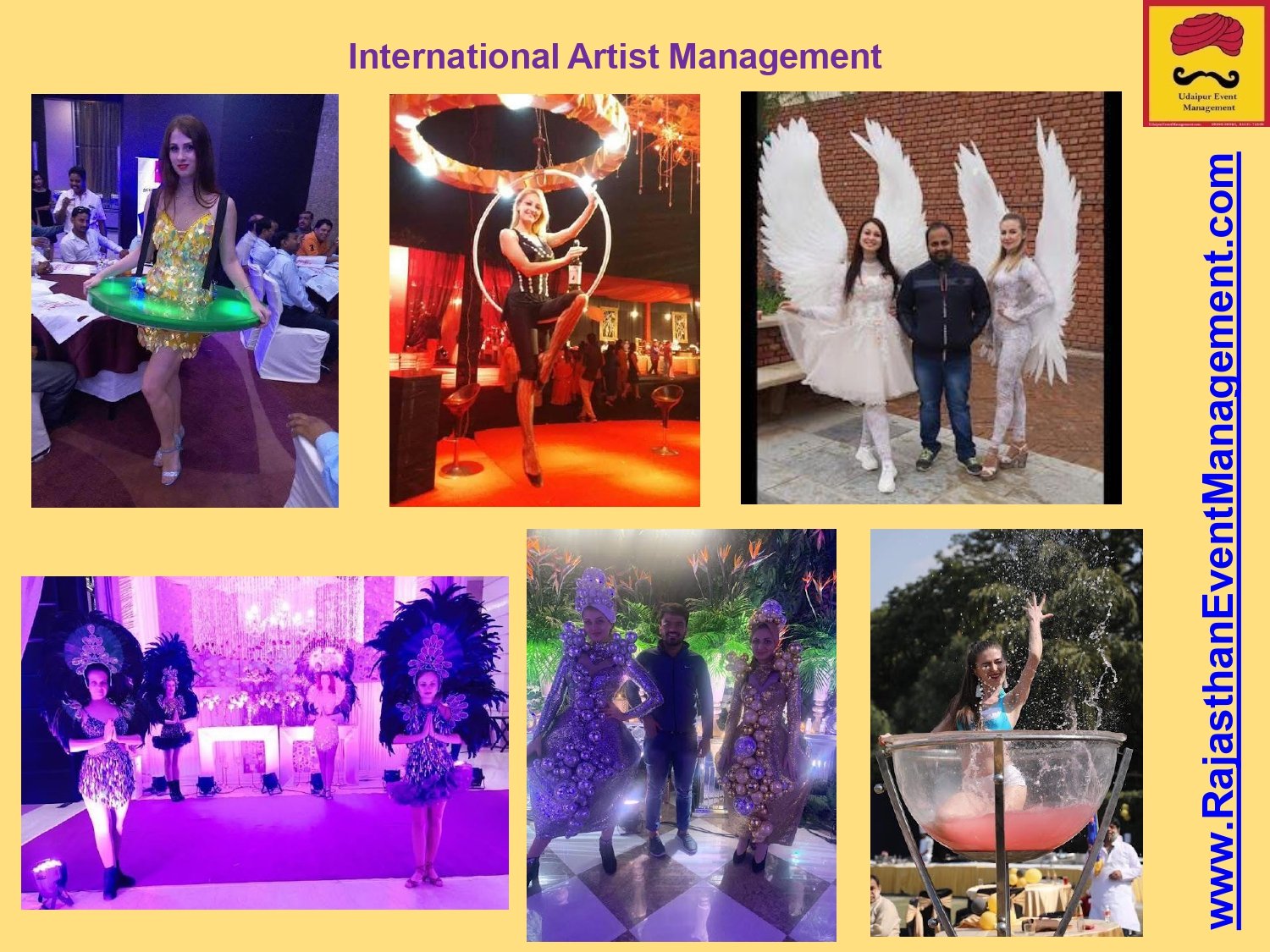 International Artist Management Booking Across India